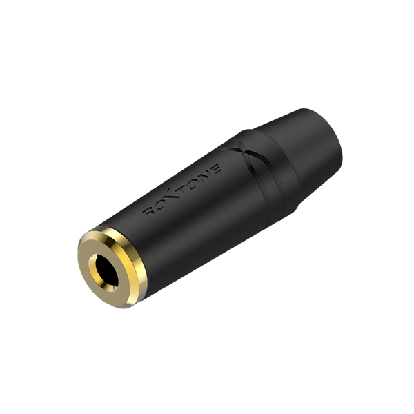 Gniazdo Jack 3.5mm na kabel Roxtone RMJ3FPP-65-BG zdjęcie 1