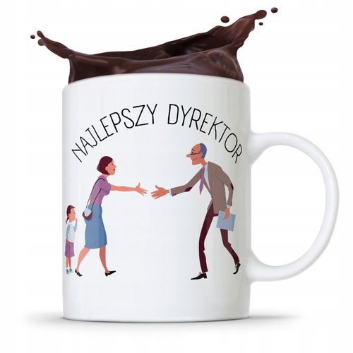 Dla Dyrektora Kubek Najlepszy Dyrektor Prezent Z Nadrukiem Ze Zdjęciem na Arena.pl