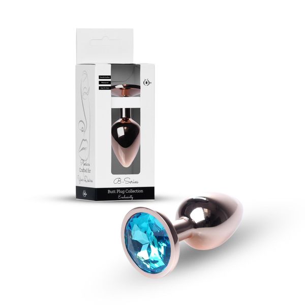 Plug-Jewellery Red Gold Plug- Light Blue zdjęcie 9