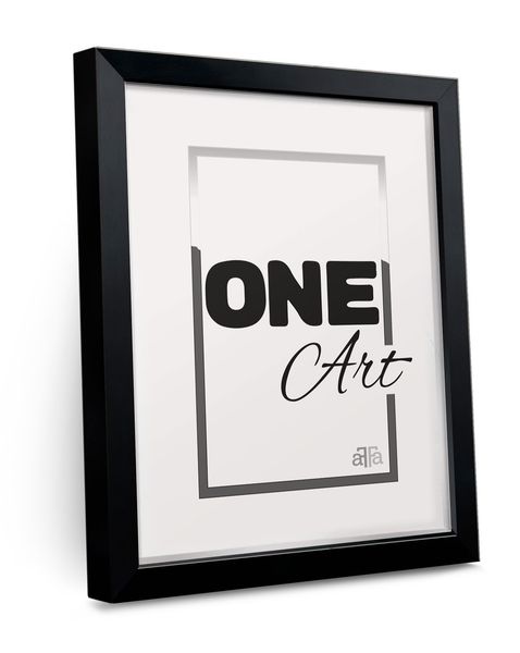 Ramka Hekla wyjątkowa 50x60  MDF plakat czarny 1szt. zdjęcie 3