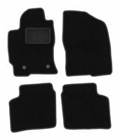 Dywaniki welurowe LUX Toyota Prius II 2003-2010 hatchback czarne