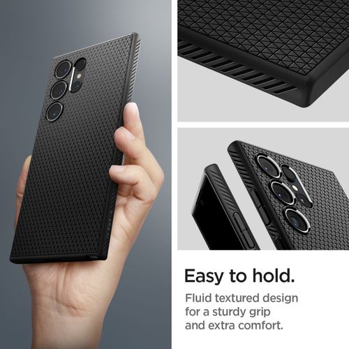 spigen liquid air galaxy s24 ultra matte black na Arena.pl