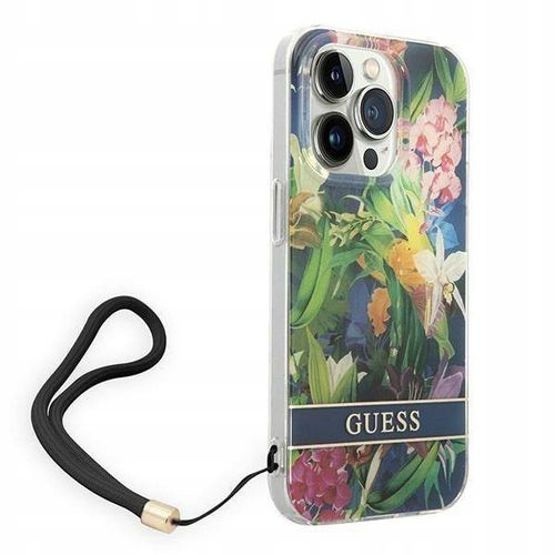 Guess Etui do iPhone 14 Pro Max niebieski hardcase na Arena.pl