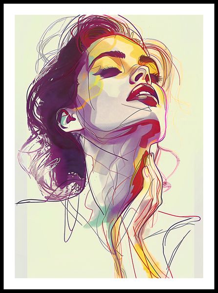 Plakat 50x70cm Płynność zdjęcie 3