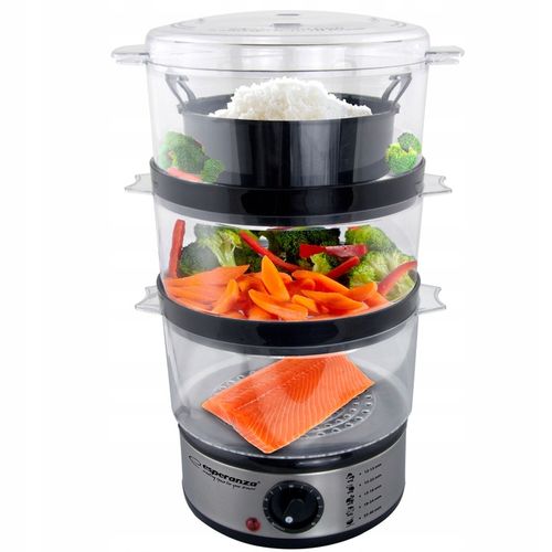 PAROWAR ELEKTRYCZNY URZĄDZENIE DO GOTOWANIA NA PARZE DO WARZYW RYB na Arena.pl