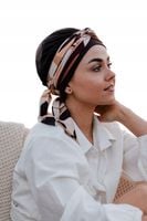 Turban Blanca Chusta po chemioterapii B22+B199 turbany po chemioterapii