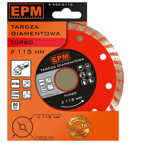 TARCZA DIAMENTOWA TURBO 115MM - E-550-2115 na Arena.pl