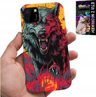ETUI DO HUAWEI Y5P - WILK WILKI WATAHA SUPER WZORY CASE + SZKŁO
