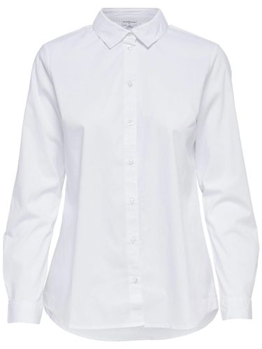 Jacqueline de Yong koszula damska długi rękaw bez wzoru biały rozmiar 38 na Arena.pl