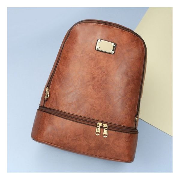 PLECAK DAMSKI BRĄZOWY PL113BR zdjęcie 2