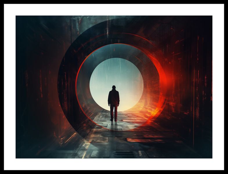Plakat 55x40cm Portal do Świata zdjęcie 3