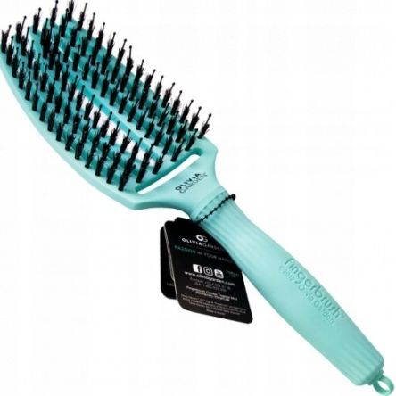 OLIVIA GARDEN FINGERBRUSH COMBO SZCZOTKA MINT zdjęcie 5