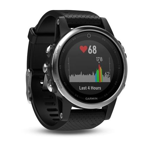 Garmin Fenix 5S Silver / Black Band na Arena.pl