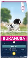 EUKANUBA sucha karma dla psa ŚREDNIE RASY KURCZAK 15 kg