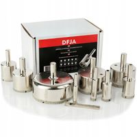 OTWORNICA DIAMENTOWA KORONKA DO GRESU PŁYTEK GLAZURY ZESTAW 10 szt