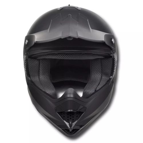 Kask Do Motocross (M) , Bez Szybki + Gogle na Arena.pl
