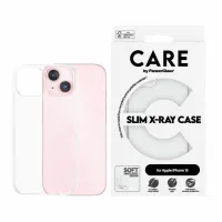 etui care by panzerglass slim x-ray case na iphone 15  - przezroczyste