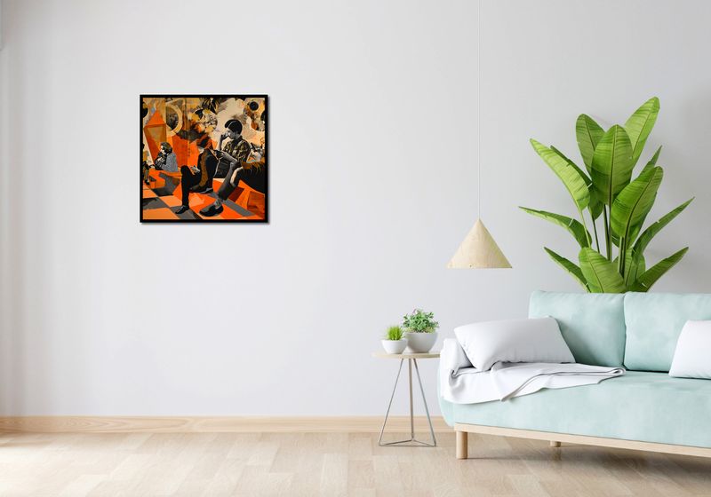 Plakat 60x60cm Przestrzeń Do Dialogu zdjęcie 4