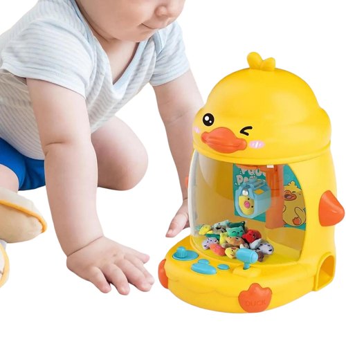 Duża Gra Zręcznościowa Kaczka Automat Maszyna Do Łapania Zabawek LED Muzyka na Arena.pl