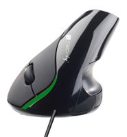 Pionowa Myszka Ergonomiczna USB 1000dpi Czarna
