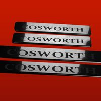 Listwa progowa FORD ESCORT MK5 COSWORTH Stal nierdzewna 304 połysk 4szt