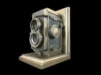 STEAMPUNK PODPÓRKA DO KSIĄŻEK Z ZABYTKOWĄ KAMERĄ VERONESE WU76960V4