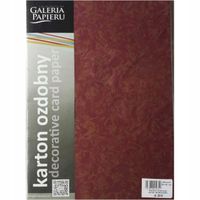 karton ozdobny róże bordowy 250g/m2 (20) 4641