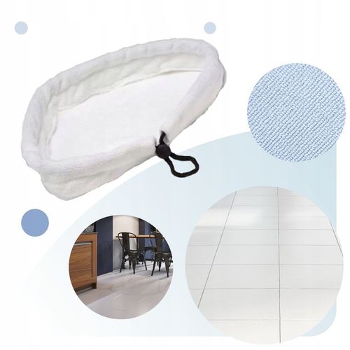 1x NAKŁADKA Z MIKROFIBRY DO MOPA PAROWEGO H2O ADLER SILVERCREST JAKOŚĆ na Arena.pl