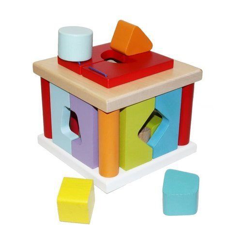 CUBIKA Drewniany SORTER 10 elementów na Arena.pl
