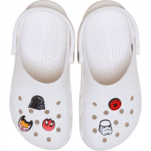 Crocs Przypinki Ozdoby Piny Charms Jibbitz Tiny Star Wars Symbols 5pc na Arena.pl