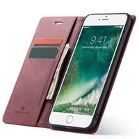 ETUI Z KLAPKĄ DO IPHONE 6,6S PLUS SKÓRZANE PORTFEL CASE ZAMYKANE + SZKŁO