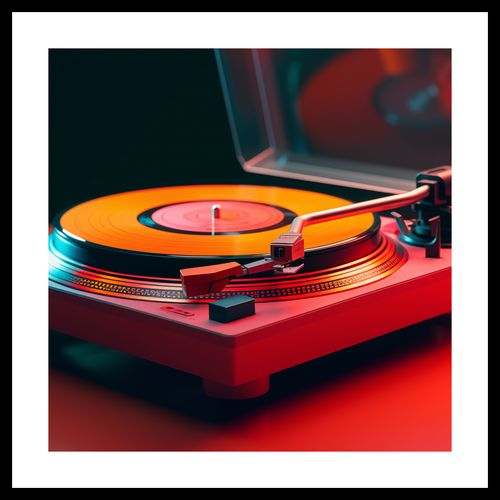 Plakat 50x50cm Retro Granie na Arena.pl