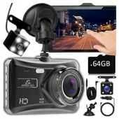 KAMERA SAMOCHODOWA WIDEOREJESTRATOR SAMOCHODOWY KAMERA COFANIA + KARTA 64GB