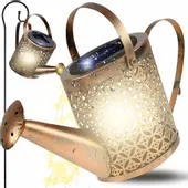 LAMPA SOLARNA OGRODOWA KONEWKA LED WBIJANA Z CZUJNIKIEM XXL