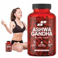 ASHWAGANDHA 450mg 9% Witanolidów Stres Koncentracja Sen MP Nutrition