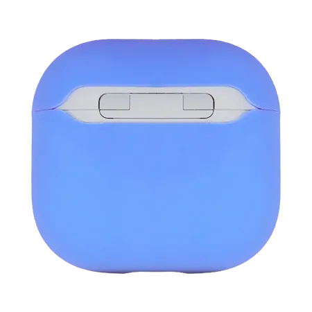 Etui Decoded Silicone Aircase na AirPods 4 - niebieskie na Arena.pl