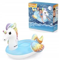 41114 Dmuchany JEDNOROŻEC materac 1,55 mx1,19 CM DLA DZIECI UCHWYTY BESTWAY