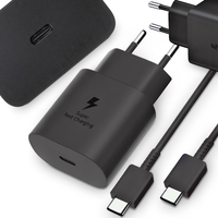SZYBKA ŁADOWARKA SIECIOWA TELEFONU DLA SAMSUNG 45W + KABEL USB-C 1M