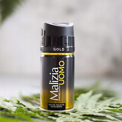 MALIZIA włoski dezodorant męski GOLD 150 ml na Arena.pl