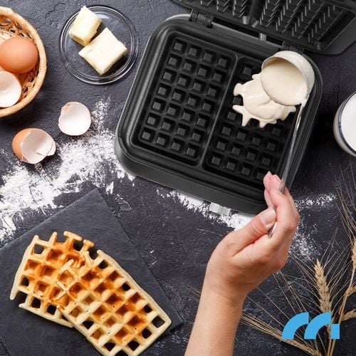 GOFROWNICA DUŻE GOFRY REGULACJA TEMPERATURY DŹWIĘK MOCNA 2200W na Arena.pl