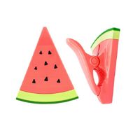 klamra do trzymania ręczników spinka 12 cm na plaże arbuz klp02 2 szt