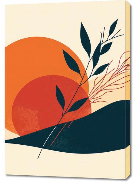 Obraz 70x100cm Zmierzch w Ciszy zdjęcie 1