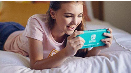 Turkusowa Konsola NINTENDO Switch Lite na Arena.pl