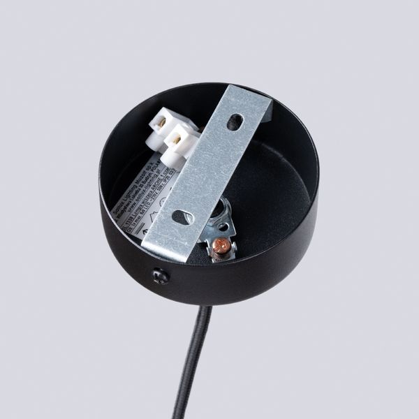 Lampa wisząca ARCHE 1 czarna zdjęcie 4