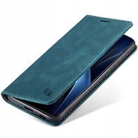 ETUI SKÓRZANE Z KLAPKĄ DO GALAXY S25+ SKÓRZANE PORTFEL CASE POKROWIEC