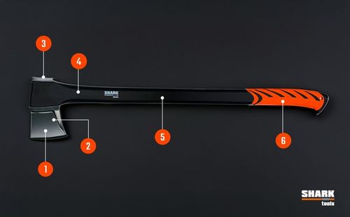 SIEKIERA rozłupująca do łupania do drewna ostrze XXL 97cm 2,65kg +OSTRZAŁKA na Arena.pl