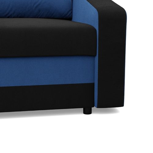 Narożnik uniwersalny, mikrofaza, AURELO, 231x140x92, granatowy | TYLETEGOTU na Arena.pl