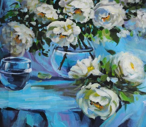 Peonie (50x60cm) na Arena.pl