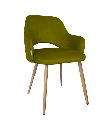 Krzesło Milano noga dąb BL75 na Arena.pl