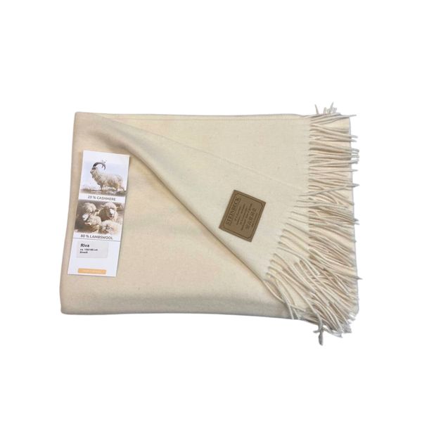 Koc Steinback 130×180 Biały zdjęcie 1